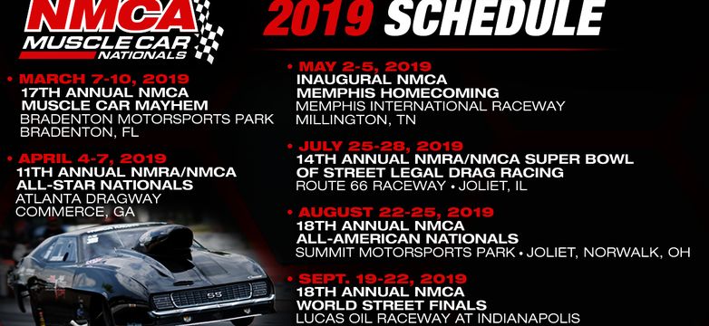 7/25/19 - 14th Annual NMRA/NMCA Super Bowl of Street Legal Drag Racing