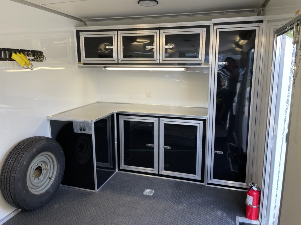 28’ Enclosed Trailer by KC Sliders  for Sale $27,000 