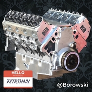 Borowski Custom - Dart LS Next Aluminum Long Block for Sale $24,995