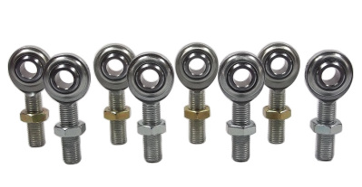  7/16 X 7/16-20 Economy 4 Link Rod End Kit With Jam Nuts