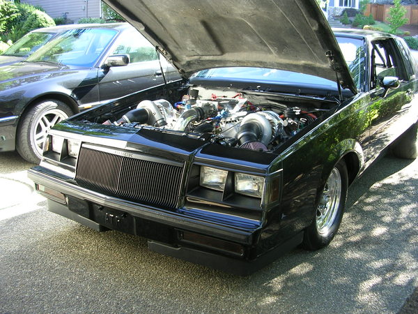 Twin Turbo V8 Buick GN 