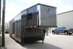 42' Aluminum Race Trailer w/ Bathroom Package - 12402  