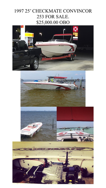 1997 Checkmate  25'  for Sale $25,000 