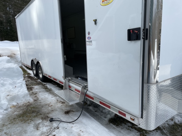 2006 ATC Inclosed Trailer w/ extended hinged ramp  for Sale $19,950 