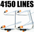 DUAL INLET 4150 BLOWER STAINLESS LINES HOLLEY  for sale $239.95 