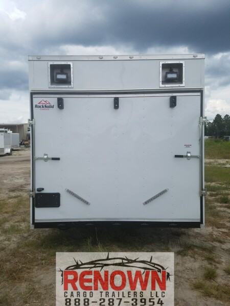 8.5x28TA White Racing Trailer  for Sale $39,349 
