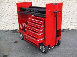 Tire Rack Cart w/Drawers 26  for sale $3,200 