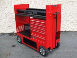 Tire Rack Cart w/Drawers 26  for sale $3,200 