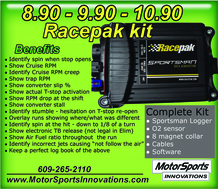 Racepak kit for Super Comp - 8.90