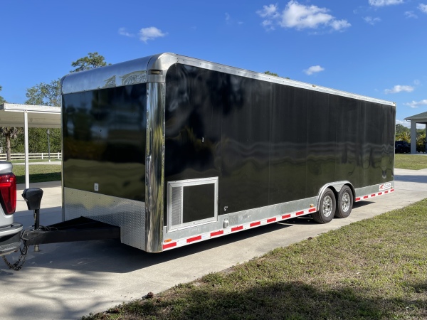 28’ Enclosed Trailer by KC Sliders  for Sale $27,000 