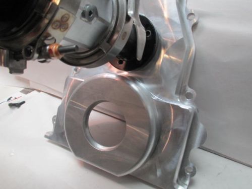 Chevy LS  Billet Timing Cover w RCD Angle Drive   for Sale $1,829 