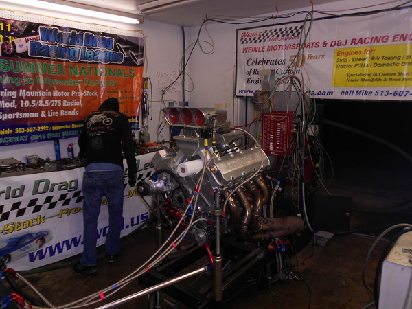 Alcohol Injected All Alum 632 cid Race Engine  for Sale $29,995 