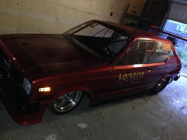 toyota starlet 7sec race car tube chassis