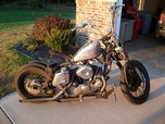1976 old school harley davidson rat bike 