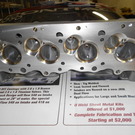 NEW CNC PORTED PB 9000 BB/CHEV RACING HEADS