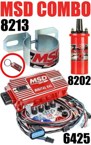 MSD 6AL Ignition Kit Digital 6425 Blaster Coil 8202 Bracket   for Sale $415.95 