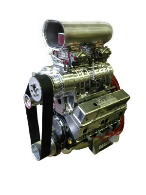 406 Small Block Chevy Blower Engine