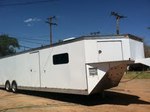  NICE!!!  Trailer w/enclosed AC room in front